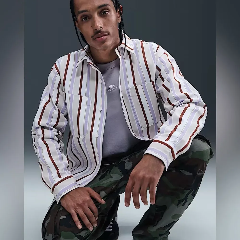 Nike SB Skateboarding Long Sleeve Striped Shirt